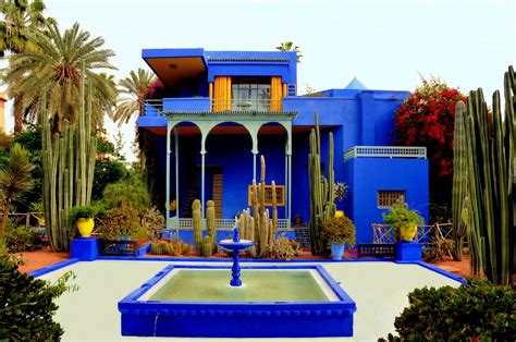 yves saint laurent house morocco|majorelle morocco on map.